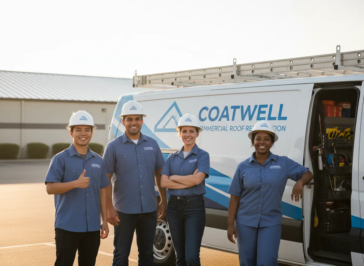 Commercial roof coating company in Withee, WI